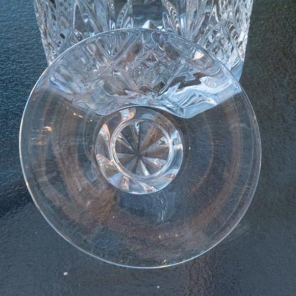 Waterford Crystal Kelley Biscuit Barrel Jar & Lid Set height 7” - Picture 6 of 6